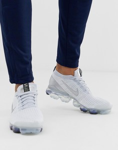 Белые кроссовки Nike Running Vapormax Flyknit 3.0 - Белый