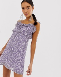 Платье на бретельках с цветочным принтом Emory Park - Фиолетовый