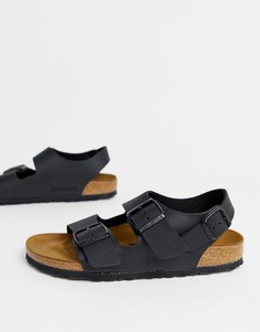Черные сандалии Birkenstock - Milano - Черный