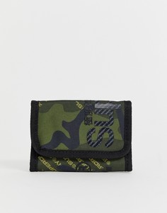 Бумажник с камуфляжным принтом Superdry - Зеленый