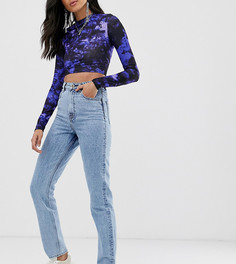 Прямые джинсы в винтажном стиле COLLUSION Tall x005 - Синий