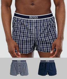 Набор из 2 тканых боксеров BOSS - Мульти
