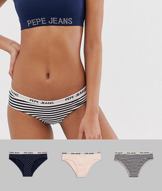 Набор из 3 трусов Pepe Jeans - Мульти