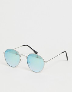 Круглые солнцезащитные очки Skinnydip Сhloe - Синий