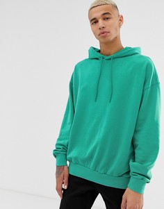 Выбеленный худи Cheap Monday - Зеленый