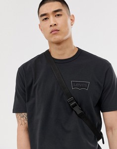 Черная футболка с логотипом Levis Skateboarding - Черный
