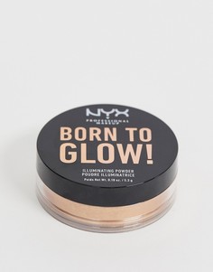 Пудра-иллюминайзер NYX Professional Makeup Born To Glow - Warm Strobe - Золотой