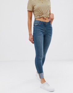 Джинсы с отворотами Parisian - Синий