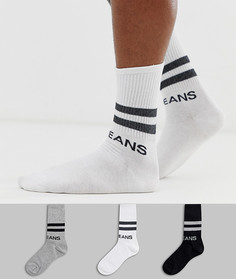Комплект из 3 пар носков в рубчик Pepe Jeans - Мульти