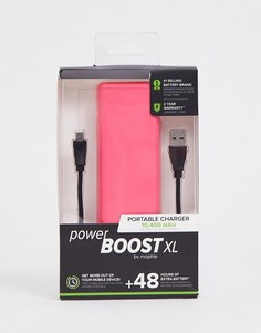Неоново-розовое портативное зарядное устройство емкостью 10400 мА·ч для мобильного телефона Mophie - Розовый