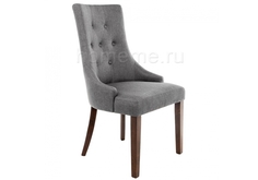 Стул деревянный Elegance dark walnut / fabric grey 11026 Elegance dark walnut / fabric grey 11026 (13918) Home Me