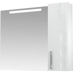 Шкаф-зеркало Triton Кристи 100 белый R (Щ0000006625)