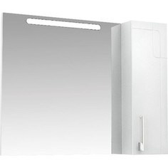 Шкаф-зеркало Triton Диана 100 белый R (Щ0000006603)