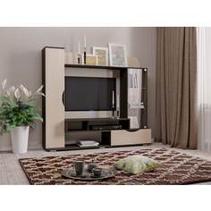 Тумба под ТВ Сильва Николь-2 венге/дуб девонширский Silva