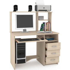 Стол компьютерный Моби Комфорт 4 СКР дуб паллада Mobi