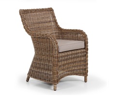 Кресло обеденное из ротанга Catherine Brafab