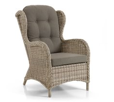 Плетеное кресло Evita beige Brafab