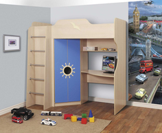 Детская двухъярусная кровать-Д2 ОЛМЕКО