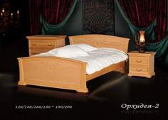 Деревянная кровать Орхидея-2 Фокин