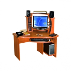 Компьютерный стол с надстройкой КС-12-1 + КН-2 Мебелайн