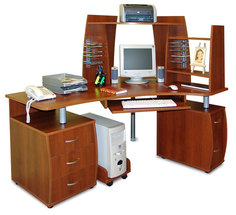 Компьютерный стол с надставками ПС 04.61.H Мебелайн