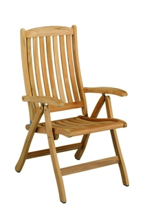 Кресло складное с высокой спинкой Vancouver Kettler