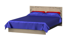 Кровать двойная с фотопечатью Премиум МК