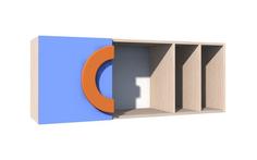 Полка с дверкой Юнга HM 009.20 Silva