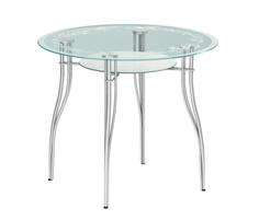 Стеклянный кухонный стол Мебелайн-2