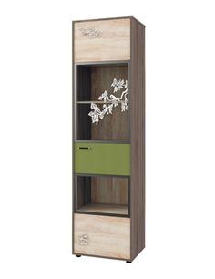 Шкаф для книг №123 МДК 4.14 Корвет