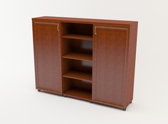 Стеллаж Премьер 2-х дверный 1800 БАРОНС ГРУПП