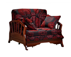 Кресло-кровать Канопус с деревянными подлокотниками Fiesta