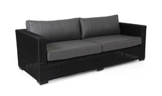 Диван плетеный Ninja Black Brafab