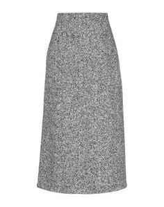 Юбка длиной 3/4 Saint Laurent