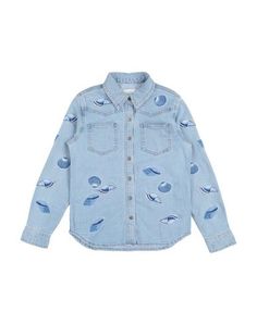 Джинсовая рубашка Stella Mc Cartney Kids