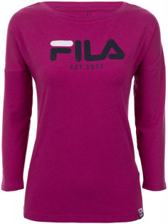 Футболка с длинным рукавом женская Fila, размер 50