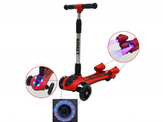 Самокат 1Toy Red Т11438