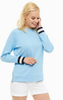 Свитшот Голубой свитшот с молнией сбоку Tommy Hilfiger