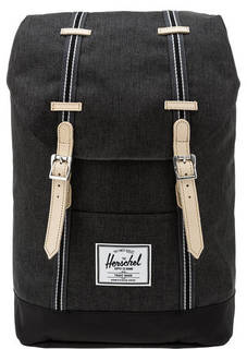 Рюкзак Серый вместительный рюкзак с откидным клапаном Herschel