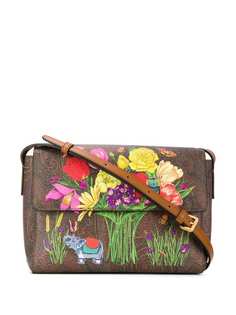 Etro сумка на плечо с цветочным принтом