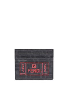 Fendi картхолдер с логотипом