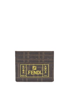Fendi картхолдер с логотипом