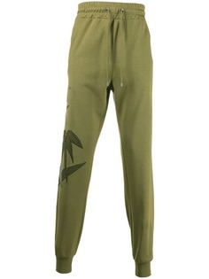 Etro спортивные брюки с вышивкой