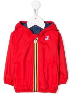K Way Kids куртка с капюшоном и логотипом