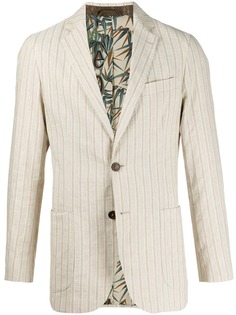 Etro блейзер в полоску