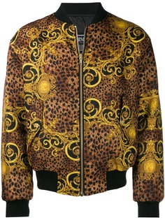 Versace Jeans бомбер с узором