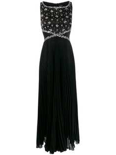 Ermanno Ermanno embellished sleeveless gown