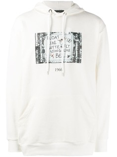 Throwback. graphic print hoodie