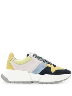 Mm6 Maison Margiela массивные кроссовки со вставками