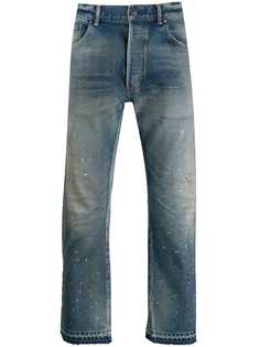 John Elliott укороченные прямые джинсы